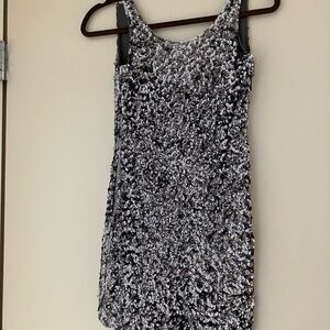 Love Culture Silver Sequin Dress